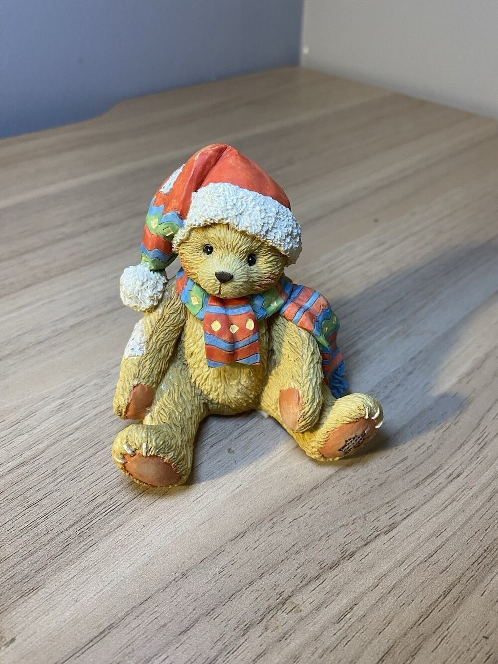 Cherished Teddies, "Bear with Scarf and Hat"